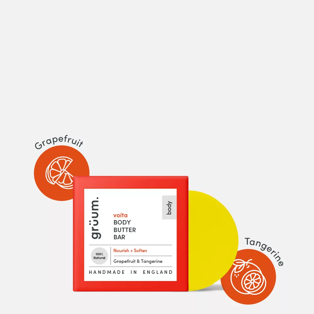 Grüum. Voita Grapefruit Body Butter Bar | 35g