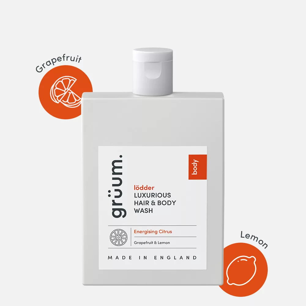 Grüum. Lödder Luxurious Body Wash – Energising Citrus | 250ml