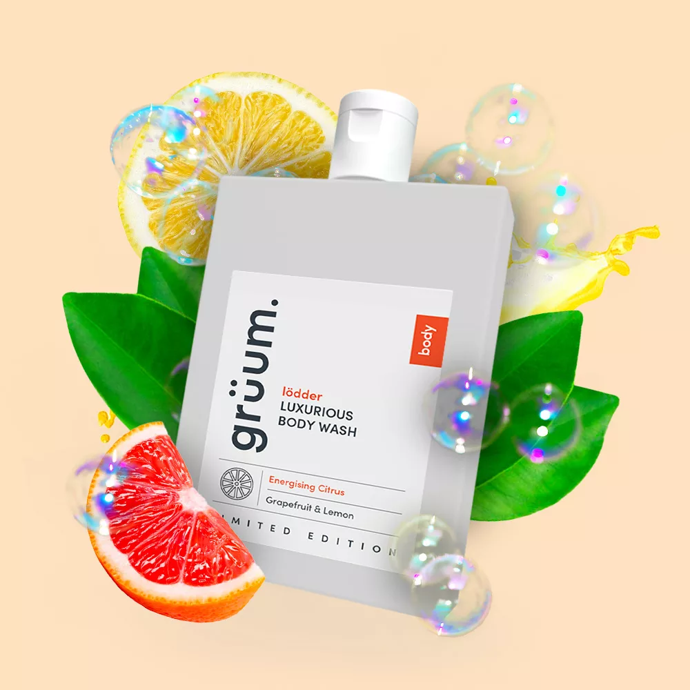 grüum. lödder Luxurious Body Wash – Energising Citrus | 250ml
