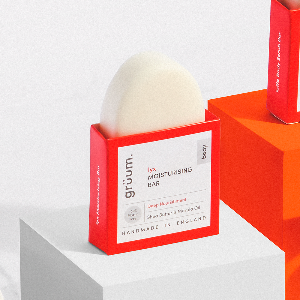 grüum. lyx Body Moisturising Bar – Deep Nourishment | 50g