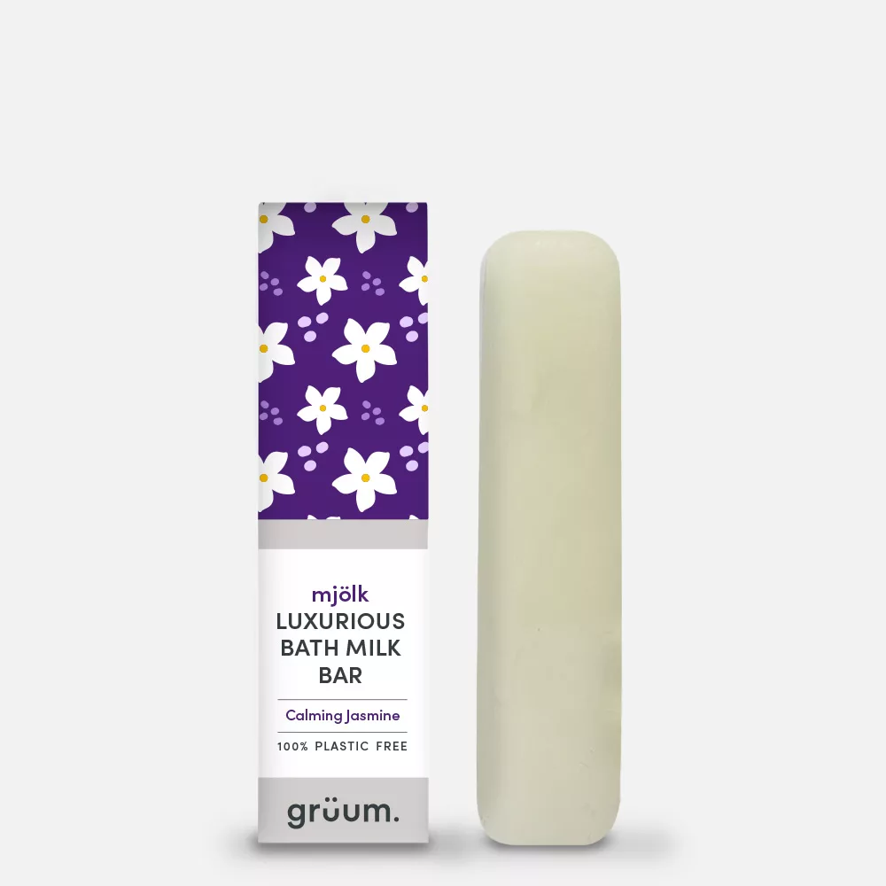 grüum. mjölk Luxurious Bath Milk Bar – Calming Jasmine | 20g