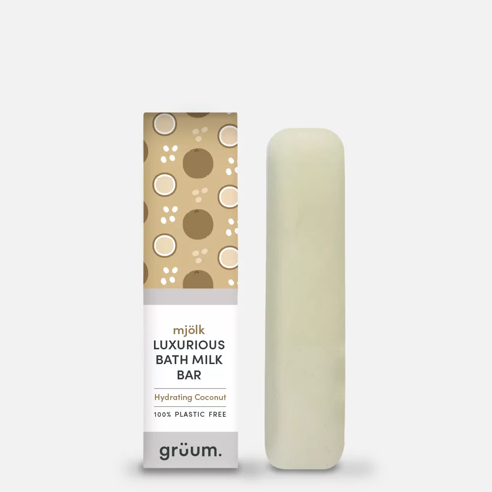 grüum. mjölk Luxurious Bath Milk Bar – Hydrating Coconut | 20g