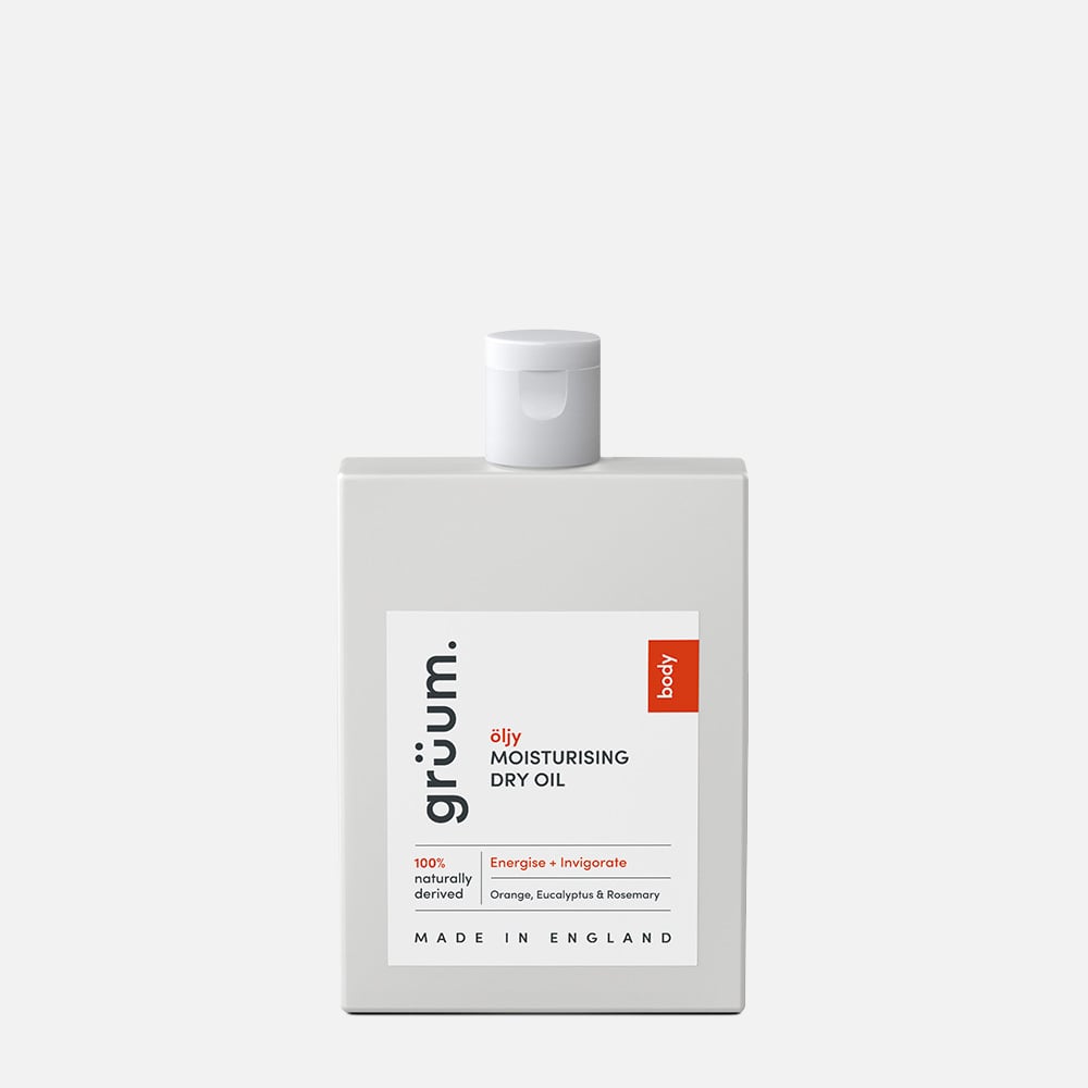 Grüum. öljy Moisturising Dry Oil – Energise & Invigorate | 100ml