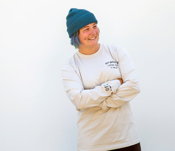 Gt Bicycles Fast Lines Long-Sleeve Tee Bone