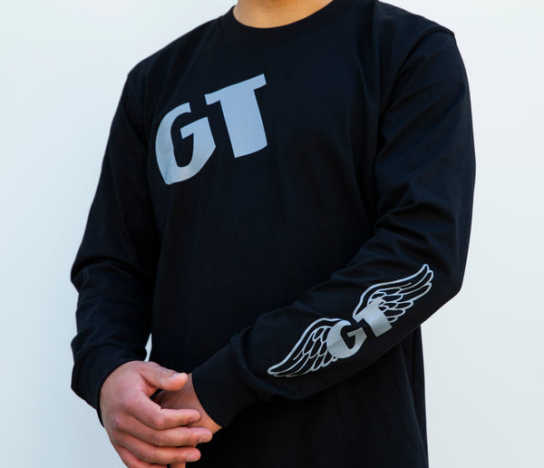 Gt Bicycles Heritage Logo Long Sleeve Tee Black