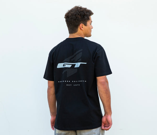 Gt Bicycles Logo Stack Tee Black