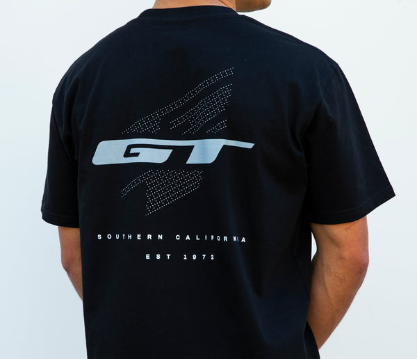 Gt Bicycles Logo Stack Tee Black