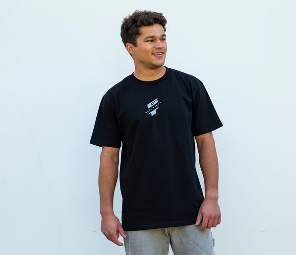 gt bicycles Logo Stack Tee Black