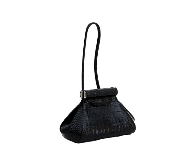 Gu_de Any Bag - Black (Croc Embossed)