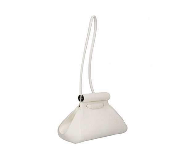 Gu_de Any Bag - Coconut Milk (Croc Embossed)