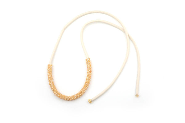 gu_de Beads Necklace - Papaya