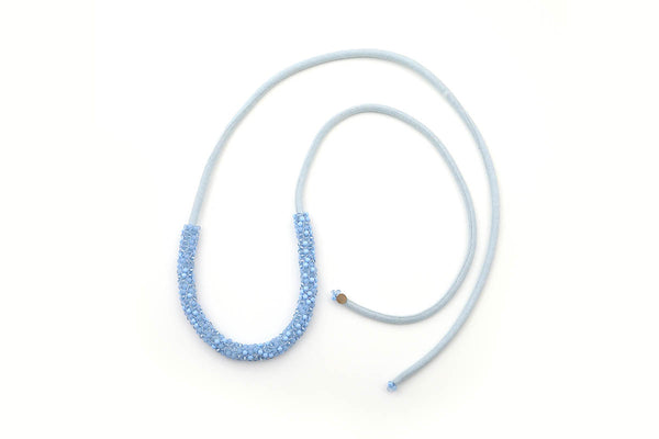 gu_de Beads Necklace - Powder Blue