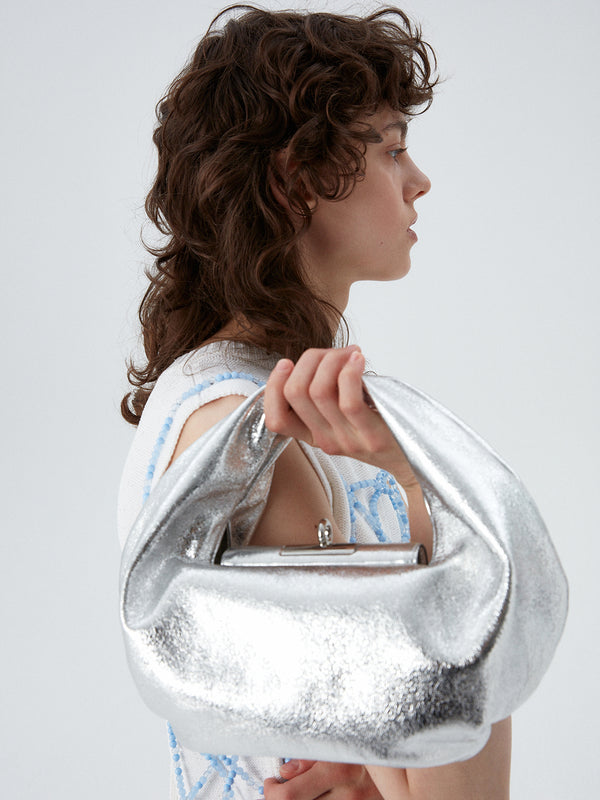 Gu_de Boh Bag - Silver Shadow