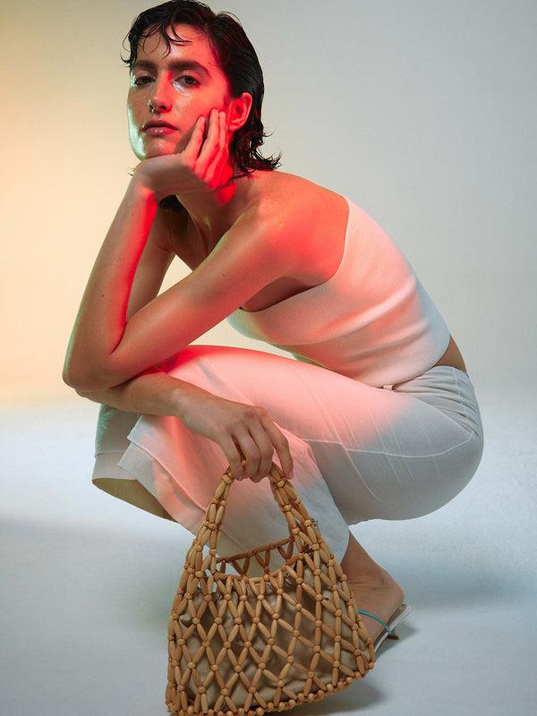 Gu_de Kelly Bag - Wood