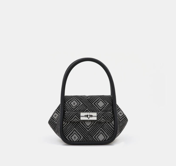 gu_de Love Bag - Black (Jacquard)