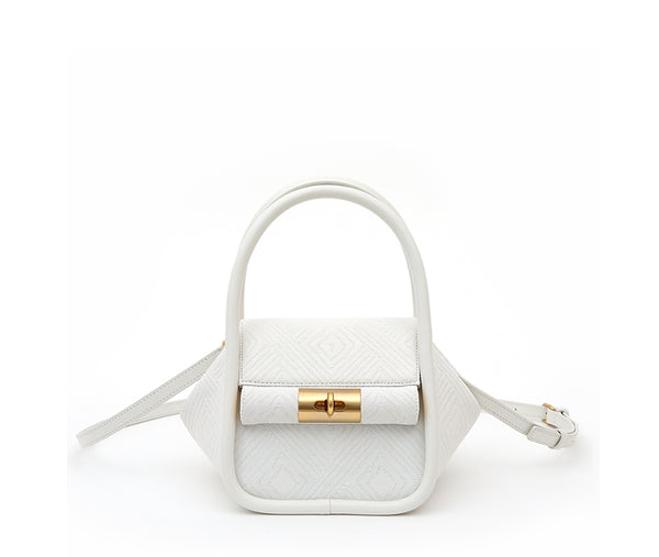 Gu_de Love Bag - White (Jacquard)