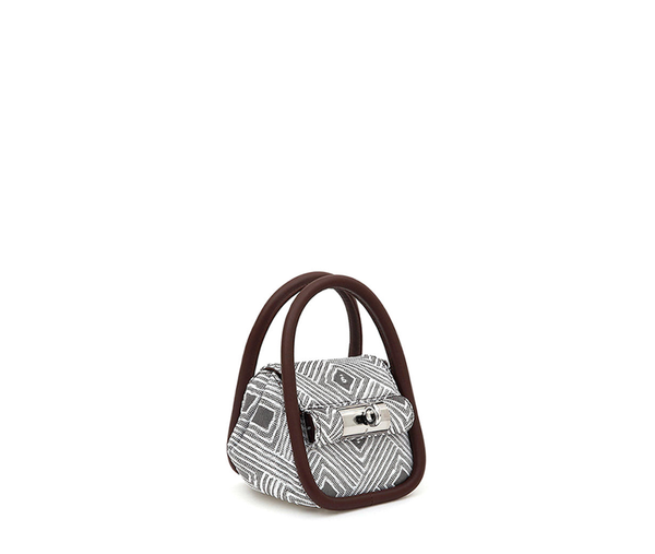 Gu_de Mini Love Bag - Mocha (Jacquard)