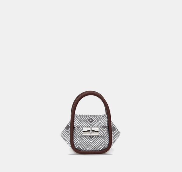 gu_de Mini Love Bag - Mocha (Jacquard)