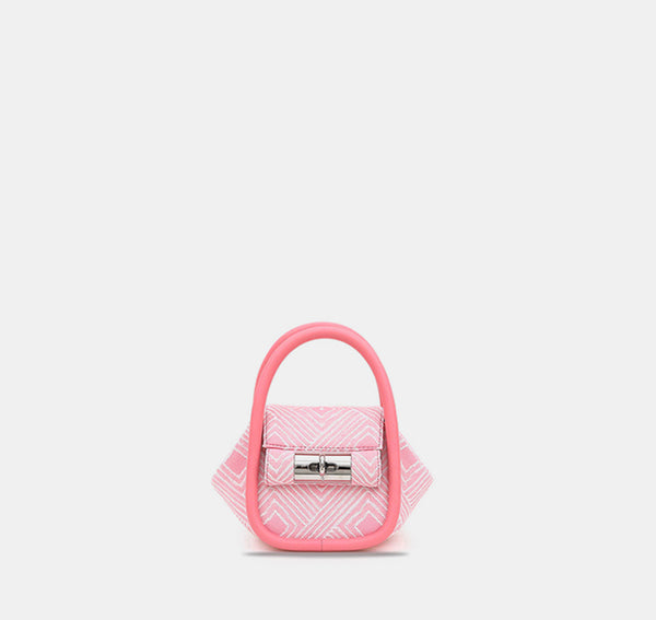 gu_de Mini Love Bag - Sorbet Pink (Jacquard)
