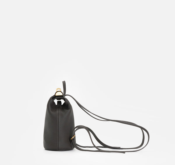 Gu_de Mini Lowa Bag - Dark Brown