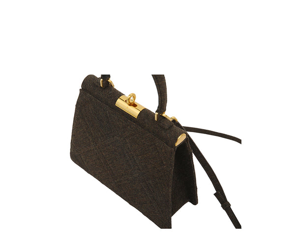 Gu_de Rose Bag - Brown Grass