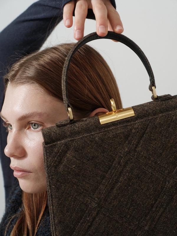 Gu_de Rose Bag - Brown Grass