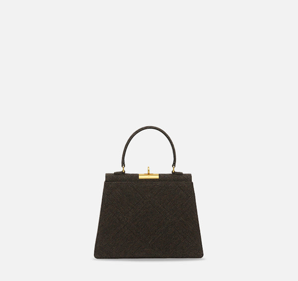 gu_de Rose Bag - Brown Grass