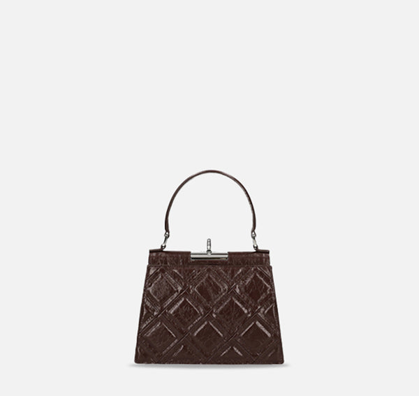 gu_de Rose S Bag - Burgundy Syrup