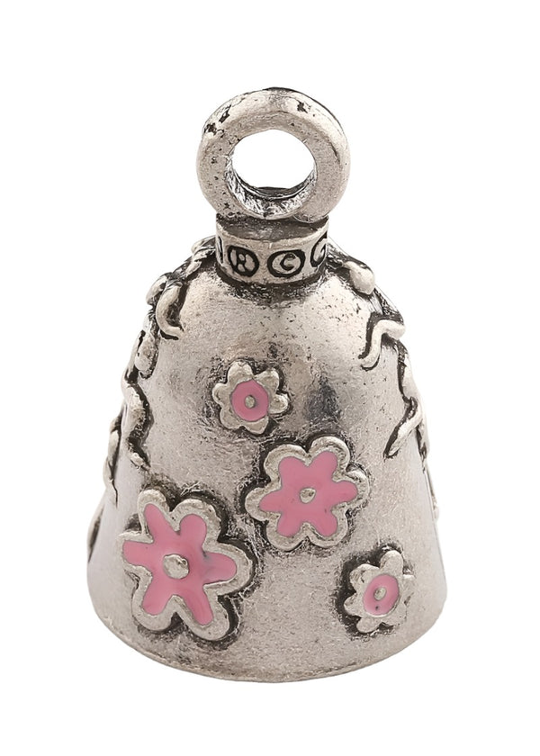 Guardian Bell Lady Skull Pink Enamel