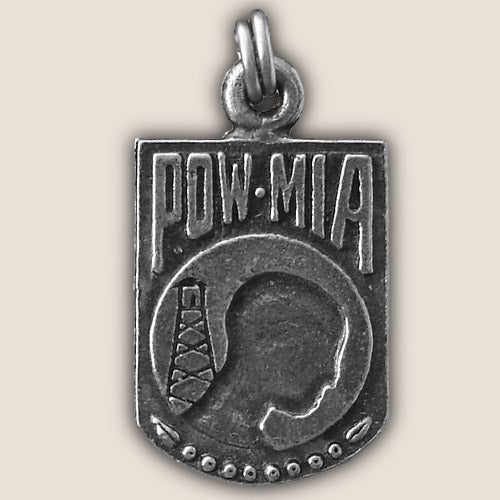guardian bell ZP09 - POW MIA Zipper Pull