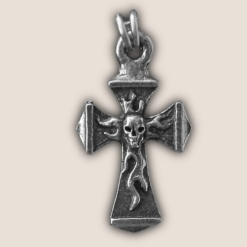 guardian bell ZP19 - Skull Cross Zipper Pull