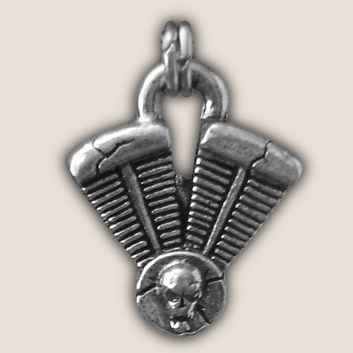 guardian bell ZP32 - Skull Crusher Zipper Pull