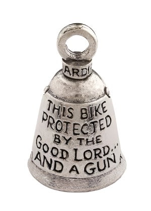 guardian bell This Bike Protected by the Good Lord and a Gun