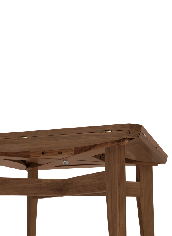 Gubi B-Table Dining Table Pivoting Extendable Top