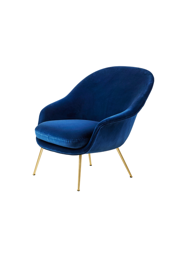 gubi Bat Lounge Chair Fully Upholstered