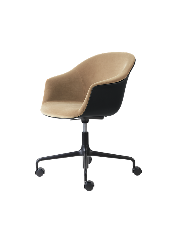 gubi Bat Meeting Chair Front Upholstered