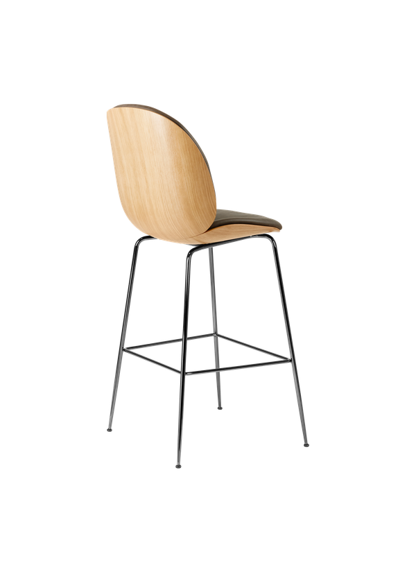 Gubi Beetle Bar Chair 3D Veneer - Front Upholstered