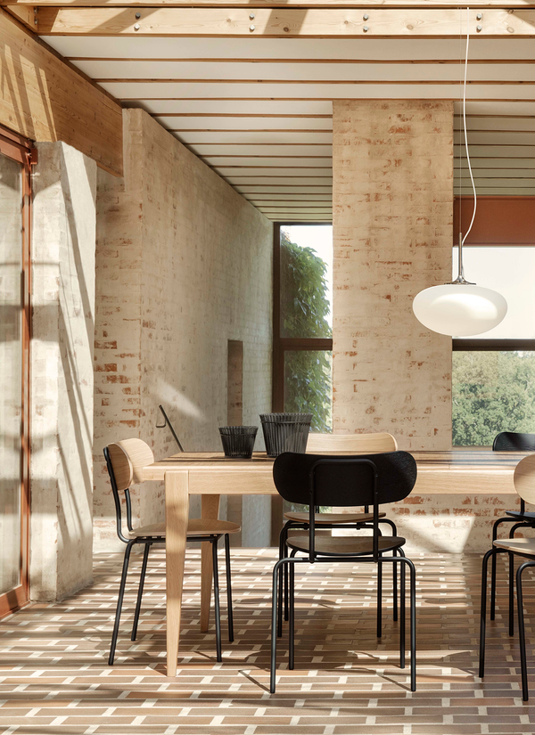 Gubi Coco Dining Chair Un-Upholstered & Stackable