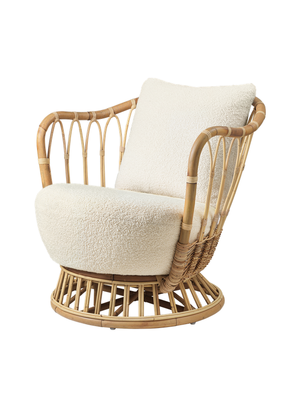 gubi GRACE LOUNGE CHAIR