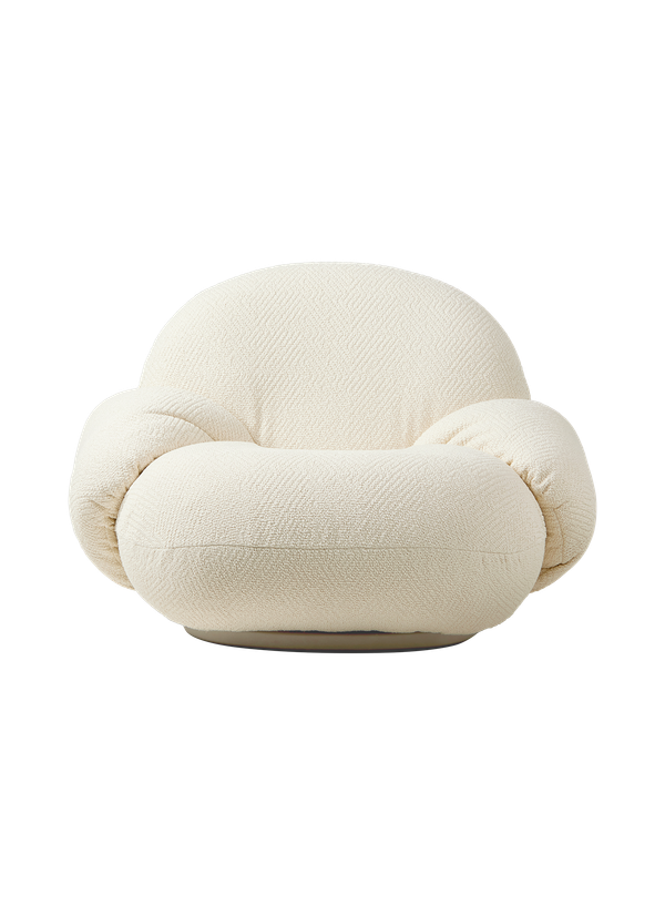 Gubi Pacha Lounge Chair With Armrest