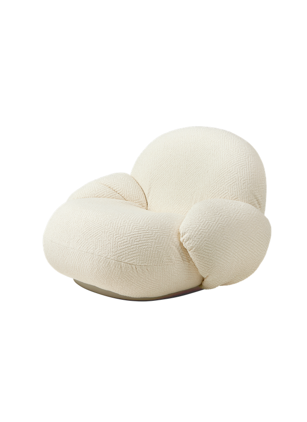 gubi Pacha Lounge Chair with armrest