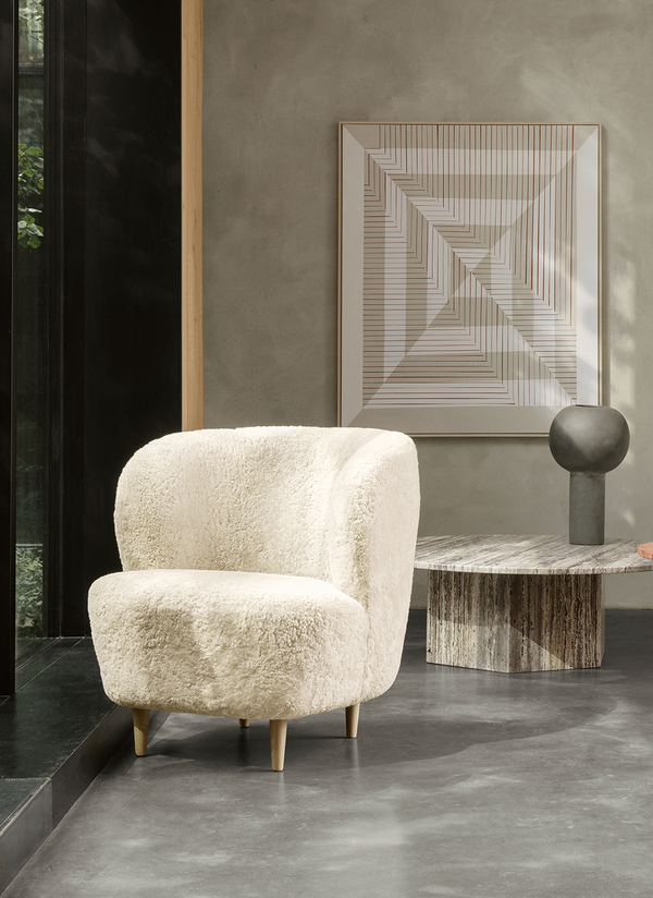 Gubi Stay Lounge Chair Fully Upholstered