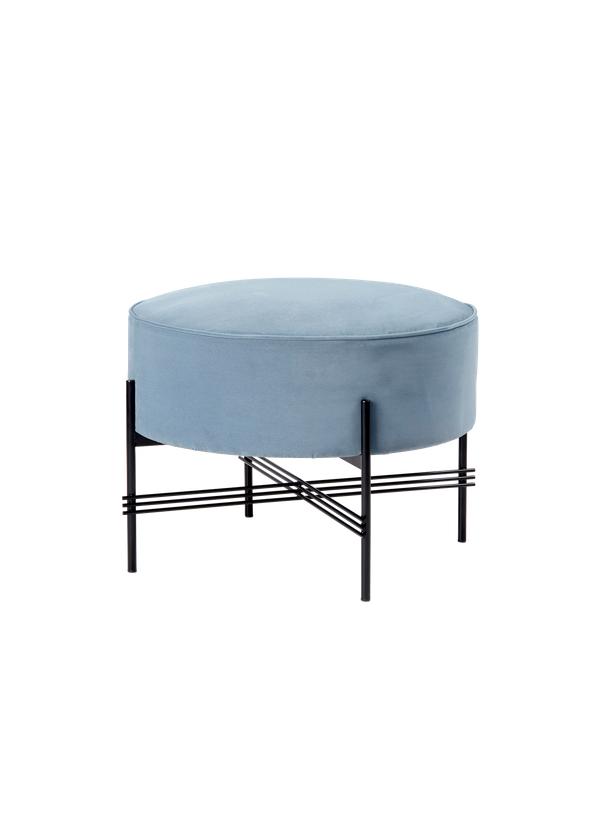 gubi TS Pouffe Fully Upholstered