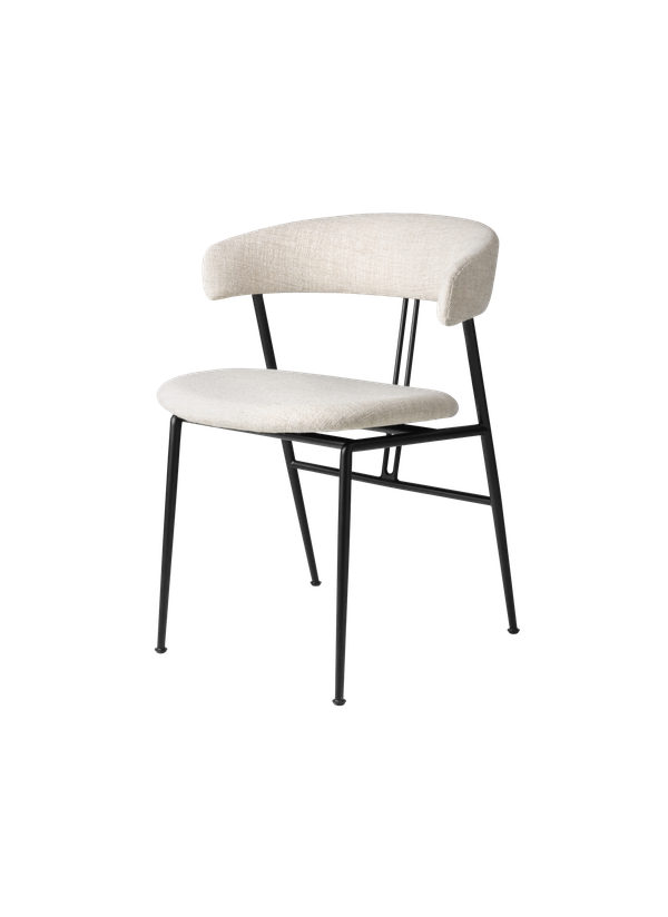 gubi Violin Dining Chair Fully Upholstered