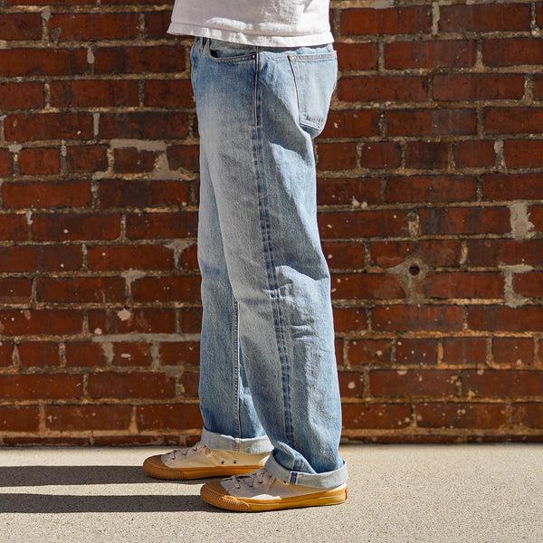 guilty parties 3sixteen CS-100xv - Classic Straight - Vintage Washed Indigo Selvedge