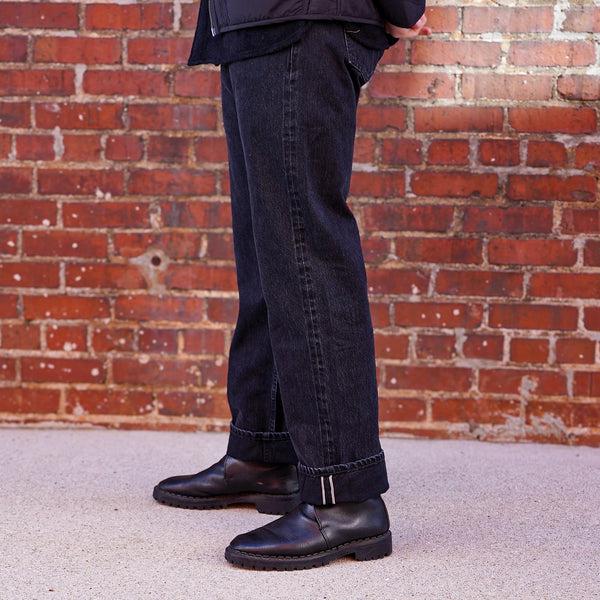 guilty parties 3sixteen CS⁠-⁠222xs Classic Straight ⁠-⁠ Stonewashed Double Black