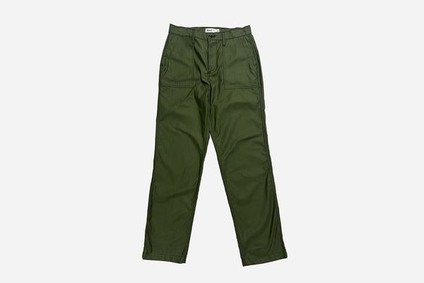 Guilty Parties 3sixteen Fatigue Pants - Olive Back Satin