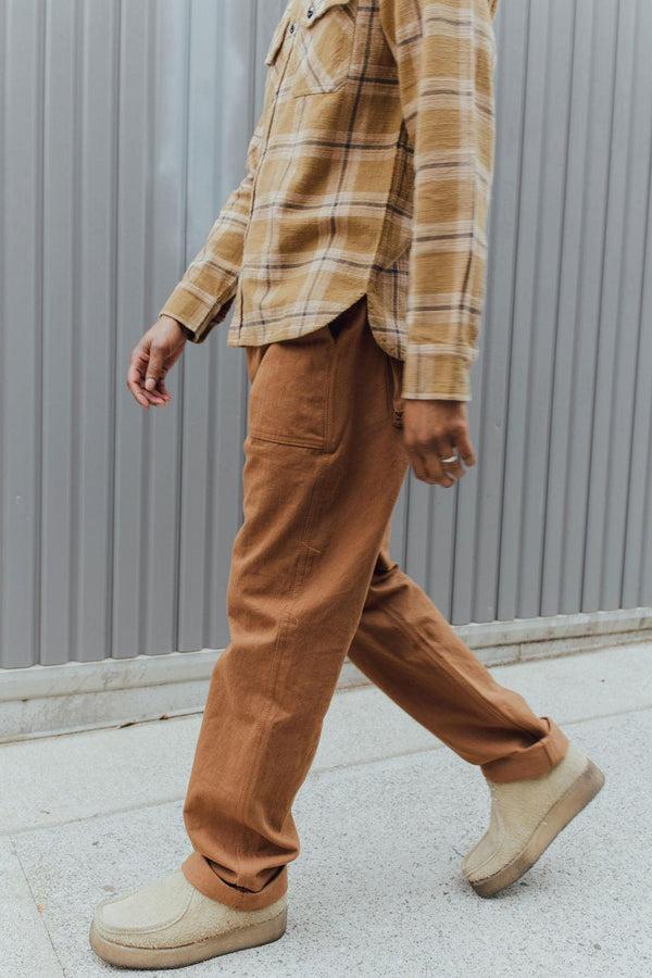 Guilty Parties 3sixteen HBT Fatigue Pant - Rust Herringbone