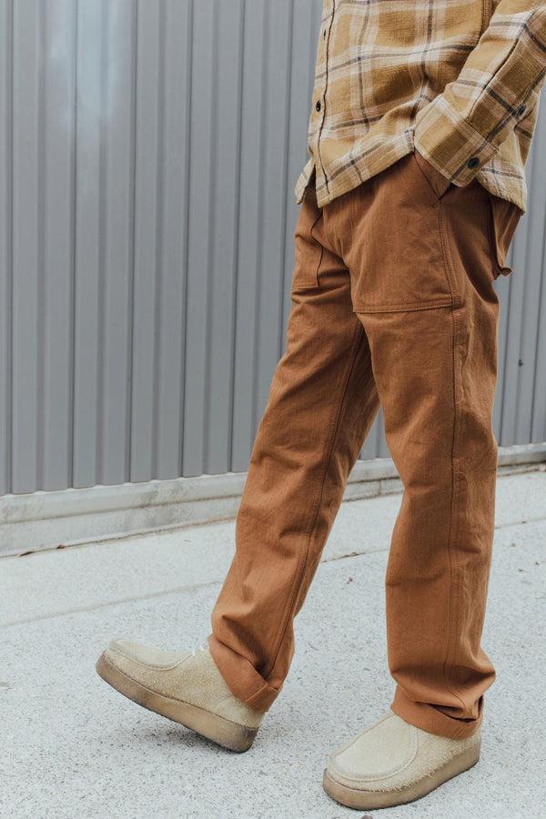 guilty parties 3sixteen HBT Fatigue Pant - Rust Herringbone guilty parties 3sixteen HBT Fatigue Pant - Rust Herringbone