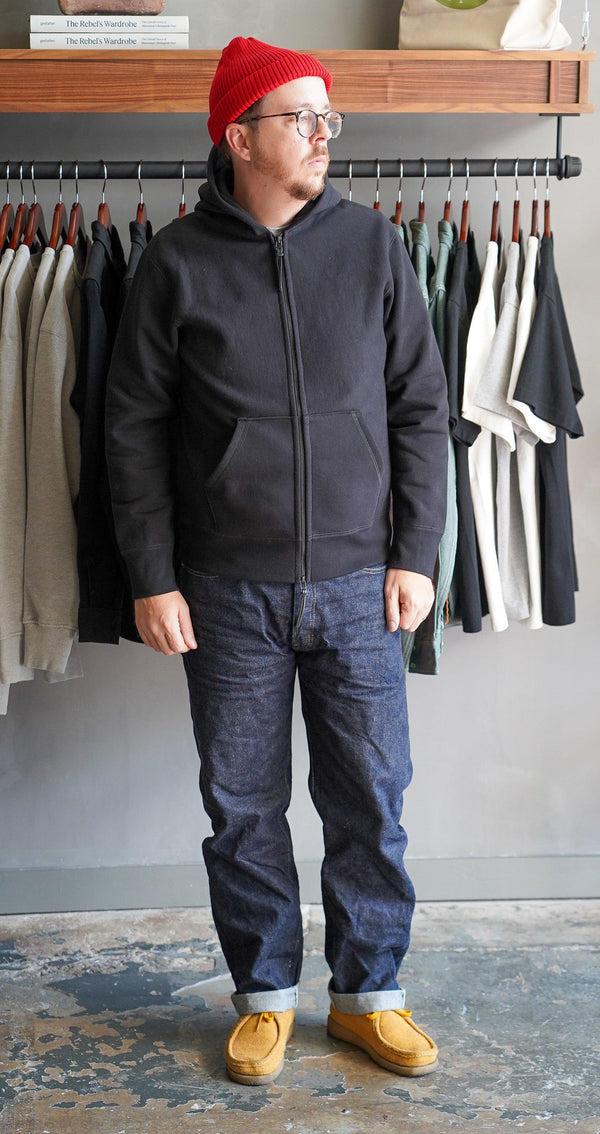 Guilty Parties 3sixteen Heavyweight Zip Hoody - Black